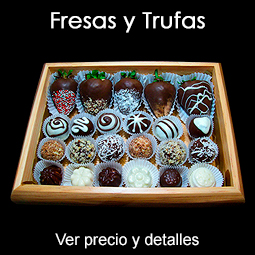 Regalar caja de fresas