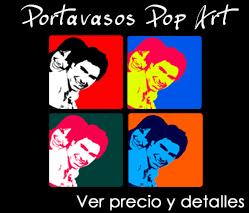 Portavasos Pop Art